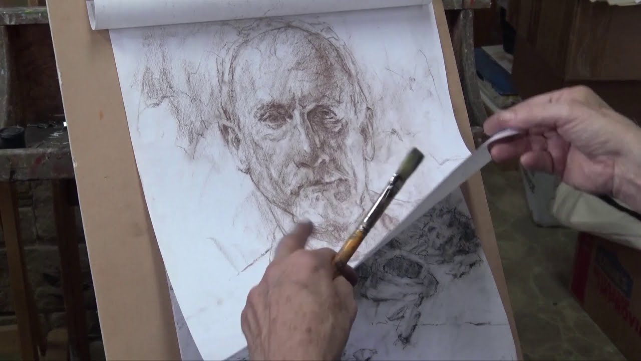 A portrait value study with Ned Mueller