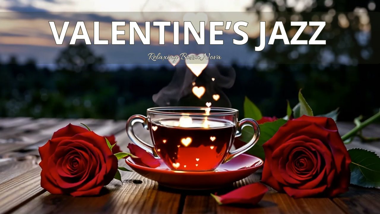 Sweet Valentine’s Day Jazz 💕 Relaxing Coffee Jazz, Smooth Bossa Nova Piano for a Cozy Romantic Mood