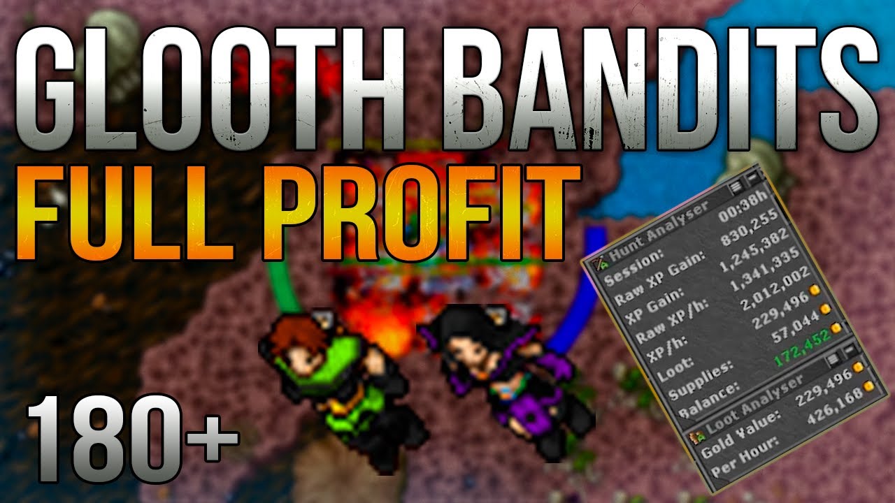 HUNT GLOOTH BANDITS - SOLO EK 180+ - PROFIT (MUITO DINHEIRO)