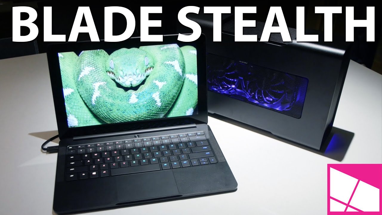 Razer Blade Stealth and Razer Core hands-on