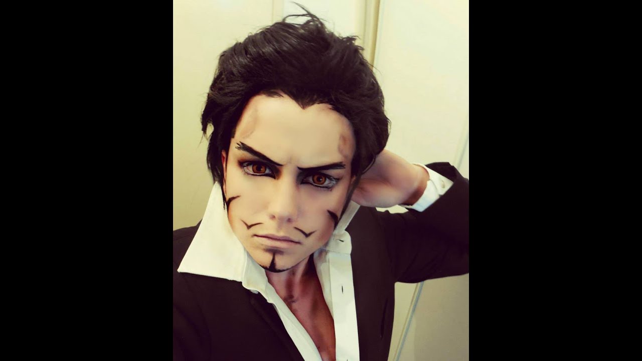 Dracule mihawk makeup tutorial - One piece Cosplay