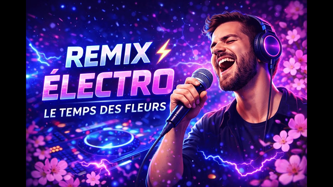 LE TEMPS DES FLEURS 🌸 REMIX ÉLECTRO ⚡ Version Festive