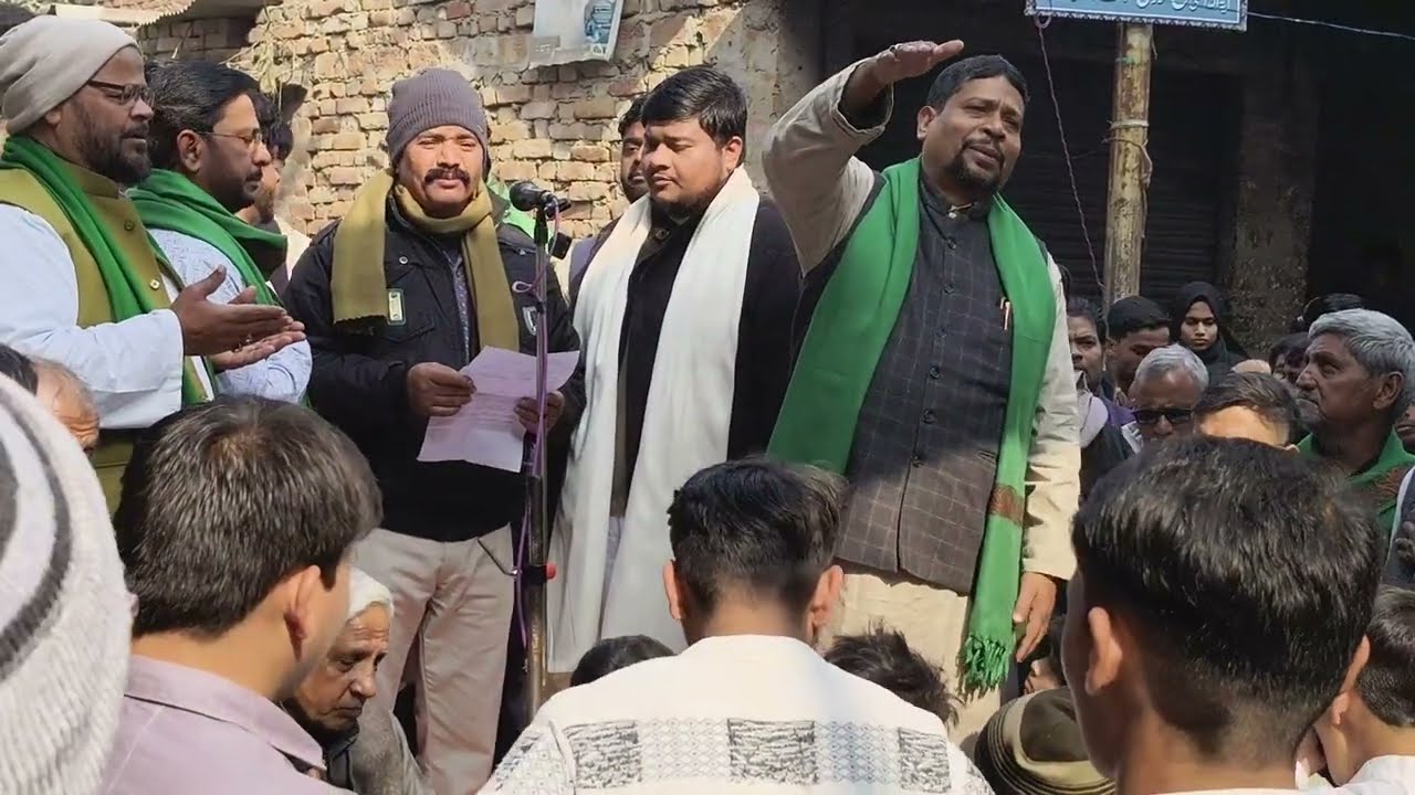 Barpa madine me kohram hai Anjuman dashte masumiya Badagaon Ghosi 
