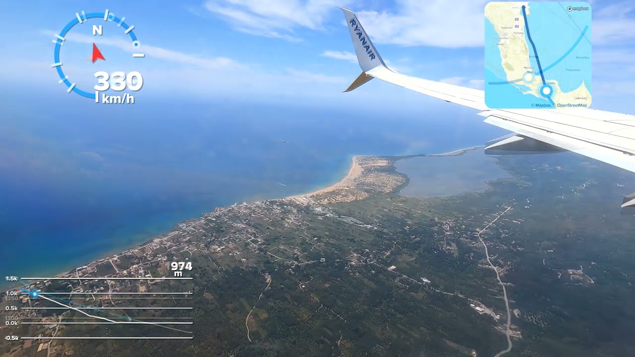 28.5.2025, Ryanair flight Bratislava - Corfu