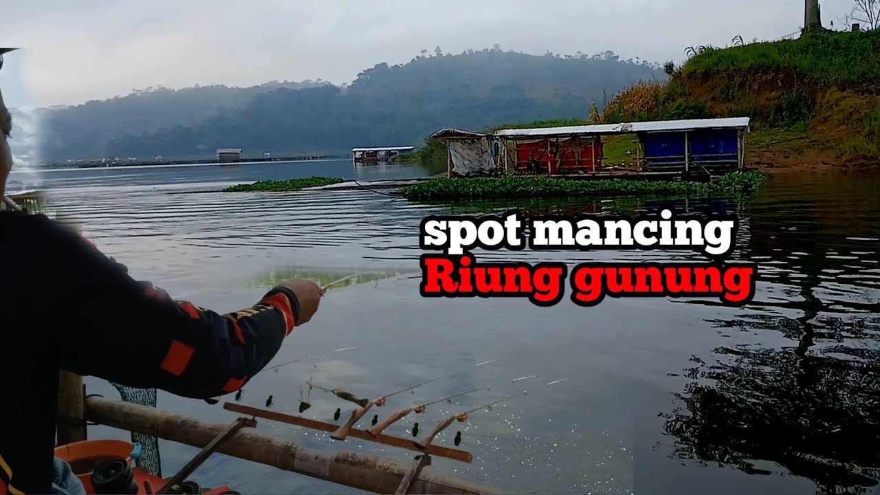 Spot Mancing Liar ! Sensasi Strike Ikan Endemik di waduk saguling