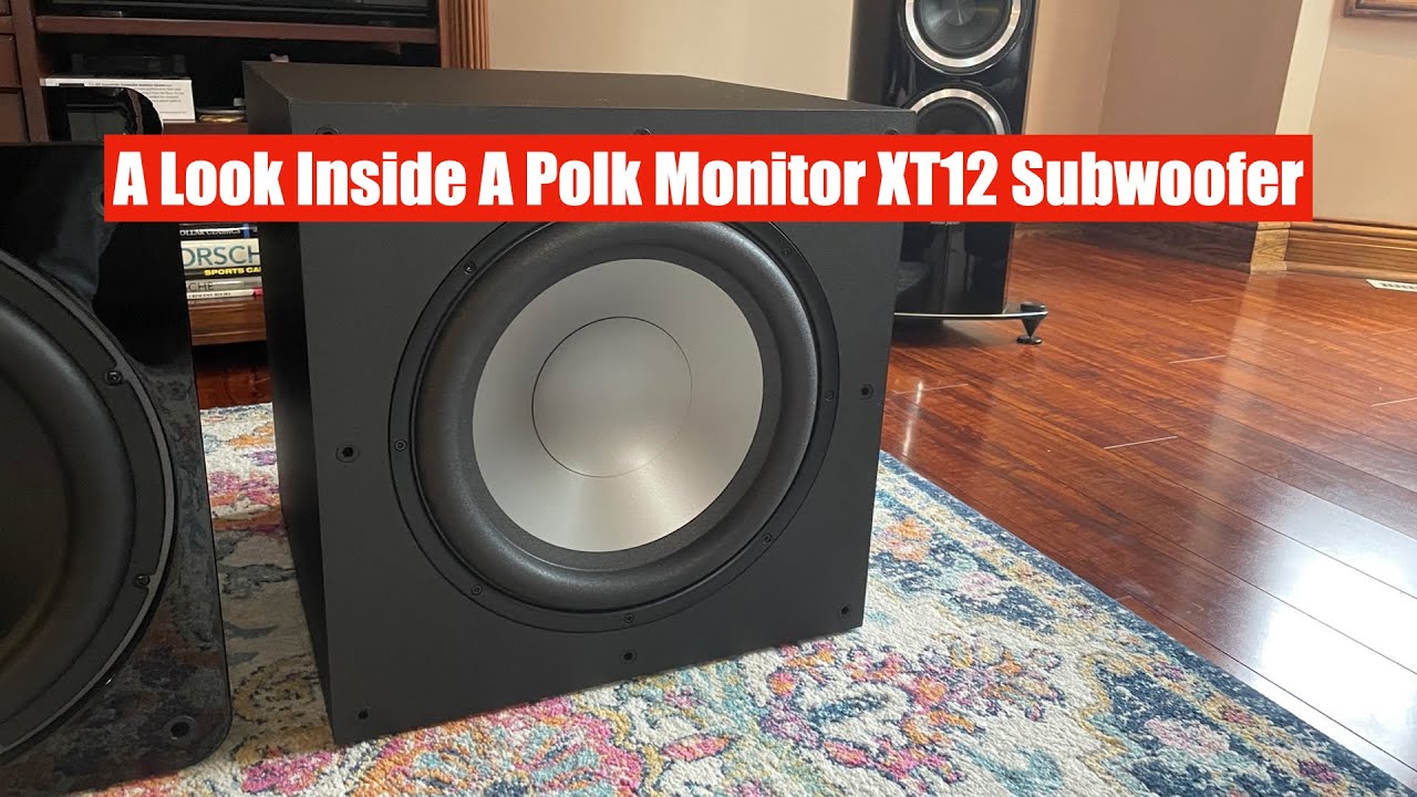 Взгляд изнутри на сабвуфер Polk Monitor XT12