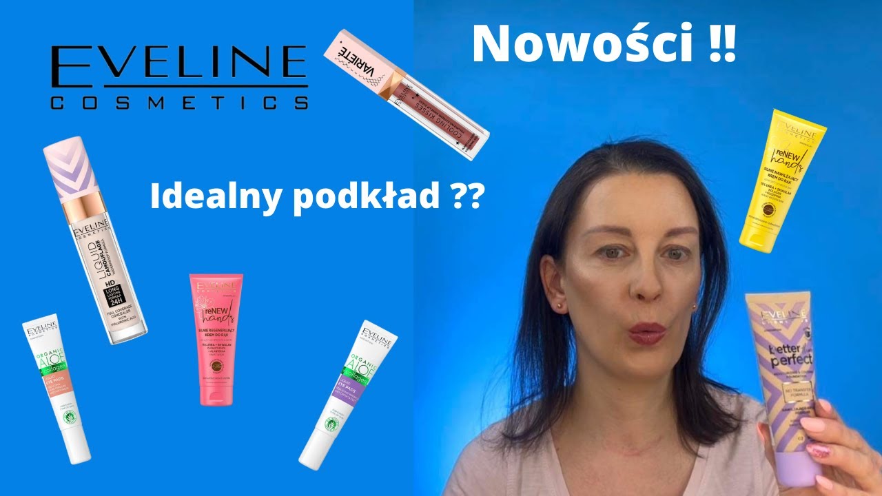 Nowy świetny drogeryjny podkład, błyszczyk powiększający usta  💋 i inne nowości od Eveline