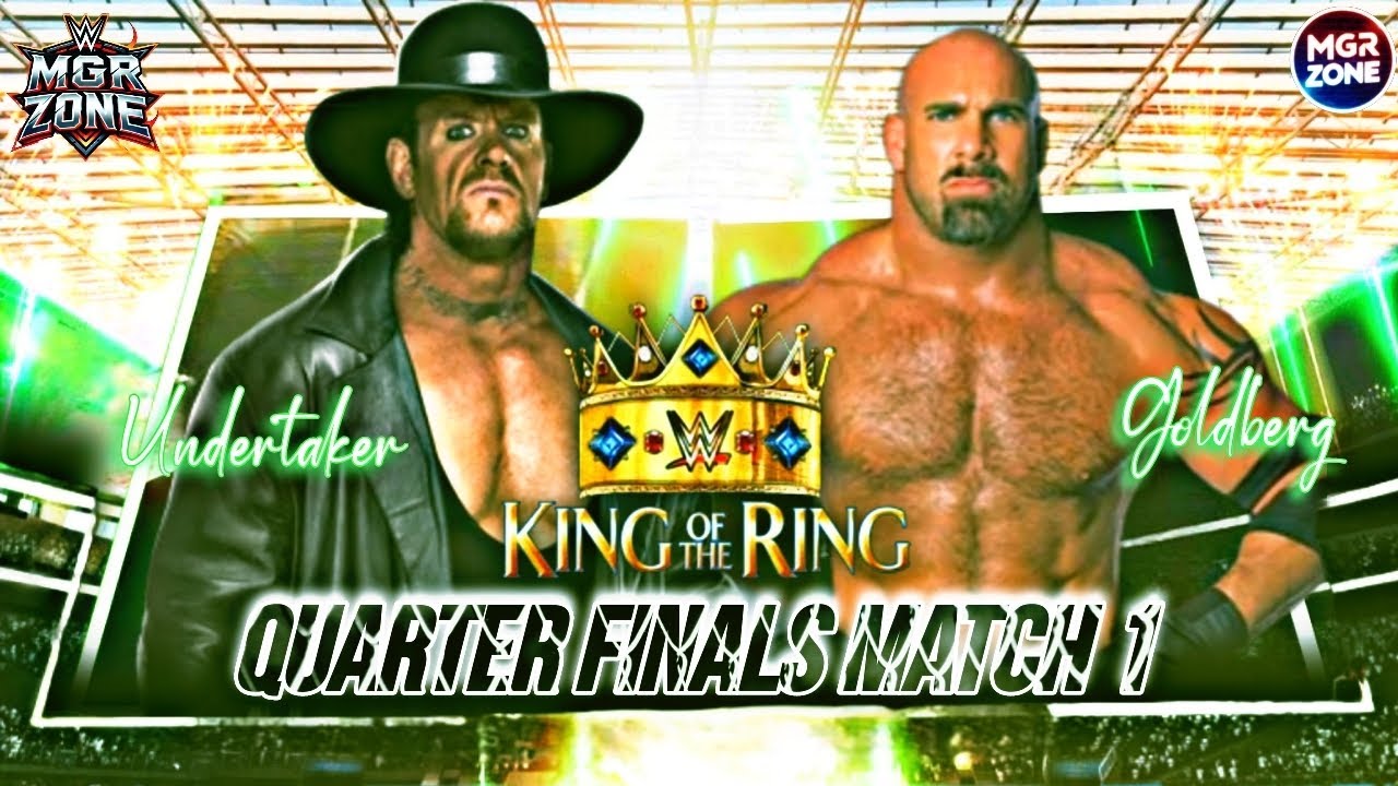 Undertaker vs Goldberg | King of the Ring Tournament | Quarter Finals | Match 1