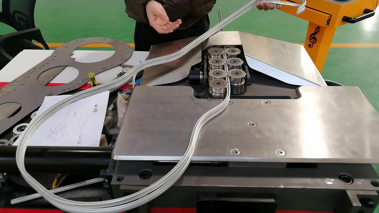 Roll bending machine-G Clef Roll bender, Section Roller, Tube Bender - Guitar Bag Frame