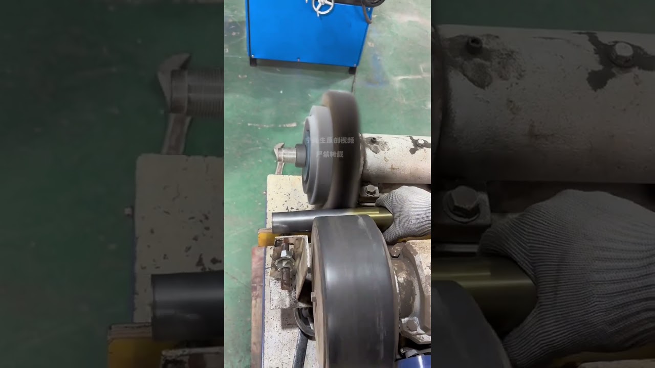 Symmetrical grinding of both sides of the parting line of the hardware tools,#welding#machine