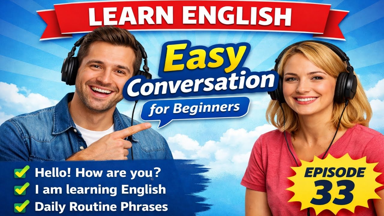 Learn English for Beginners – Episode 33 | Daily Conversation Practice