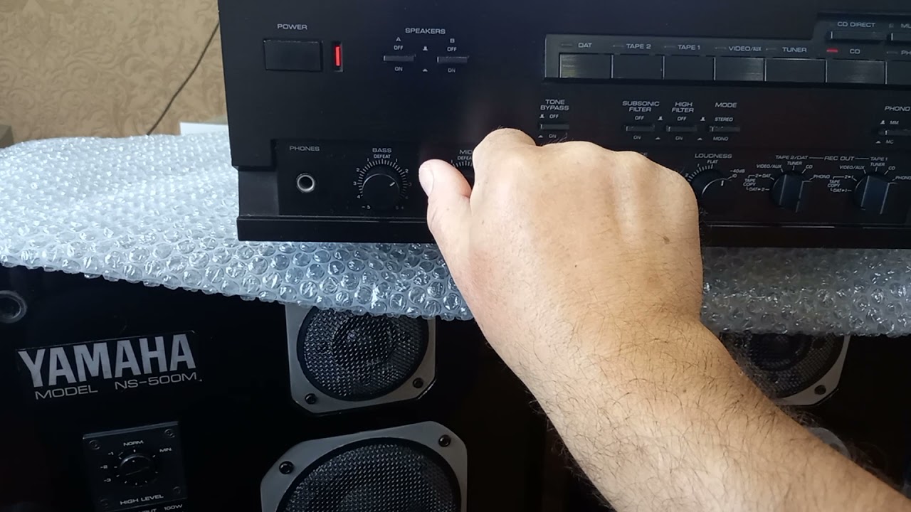 YAMAHA AX - 900 & YAMAHA NS - 500M