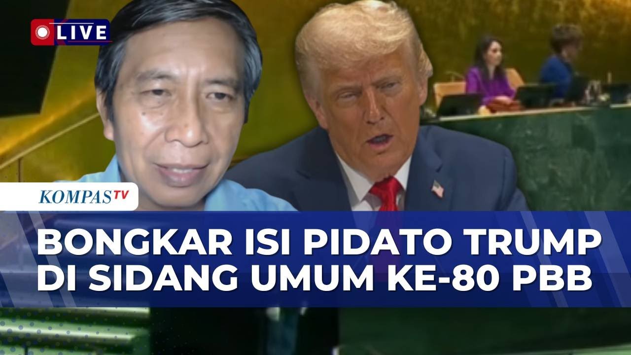 [FULL] Pakar HI Bongkar Isi-Arti Pidato Presiden AS Donald Trump di Sidang Umum PBB