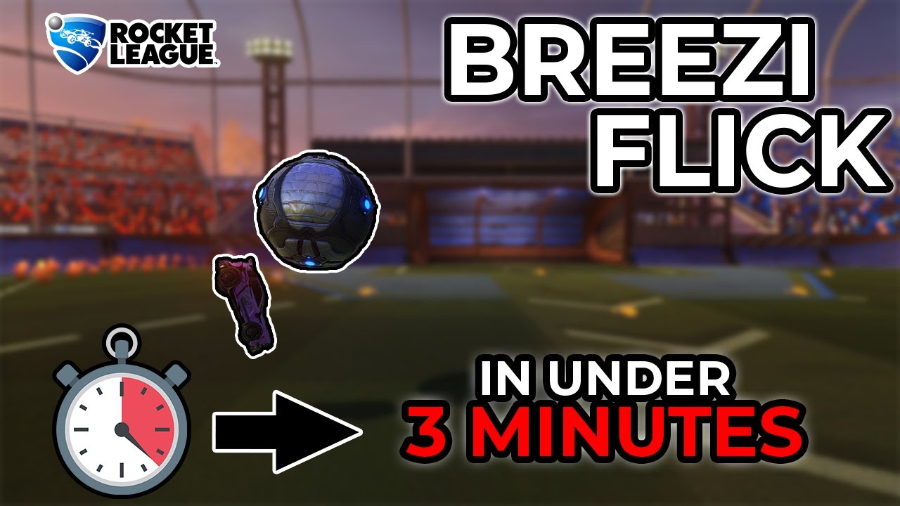 How To Breezi Flick In 3 MINUTES (Rocket League Tutorial)