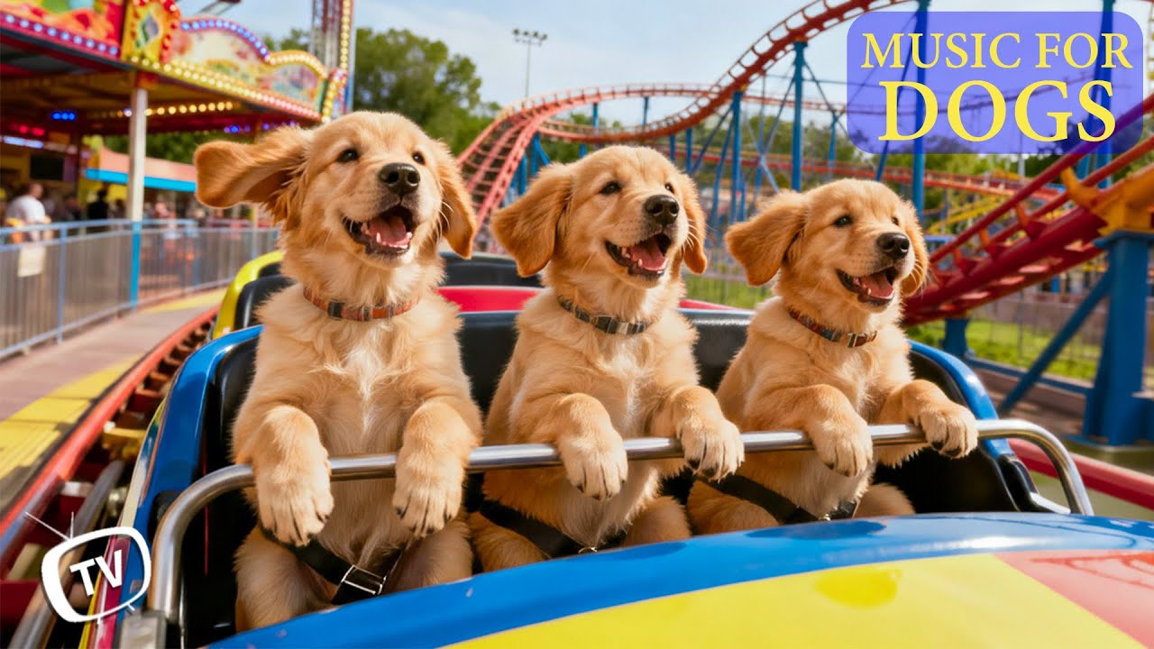 12 Hours of Soothing Dog Music 🐶 Piano Music for Dogs Left Home Alone 🎶 Calm Comfort & No Ads