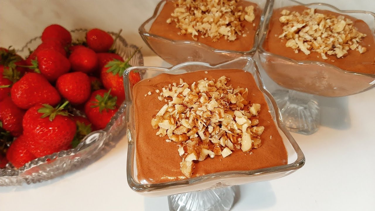 Դեսերտ Շոկ մանժե🍫  Десерт шок-манже👍 Chocolate Dessert Cream Shok Manje