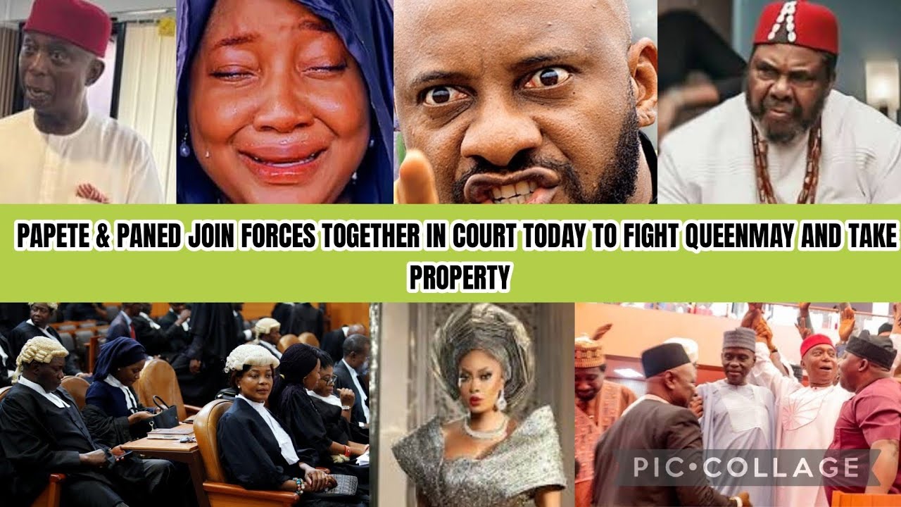 BAD NEWS PAPETE & PANED JOIN FORCES TOGETHER IN COURT TODAY TO FIGHT QUEENMAY AND TAKE PROPERTY
