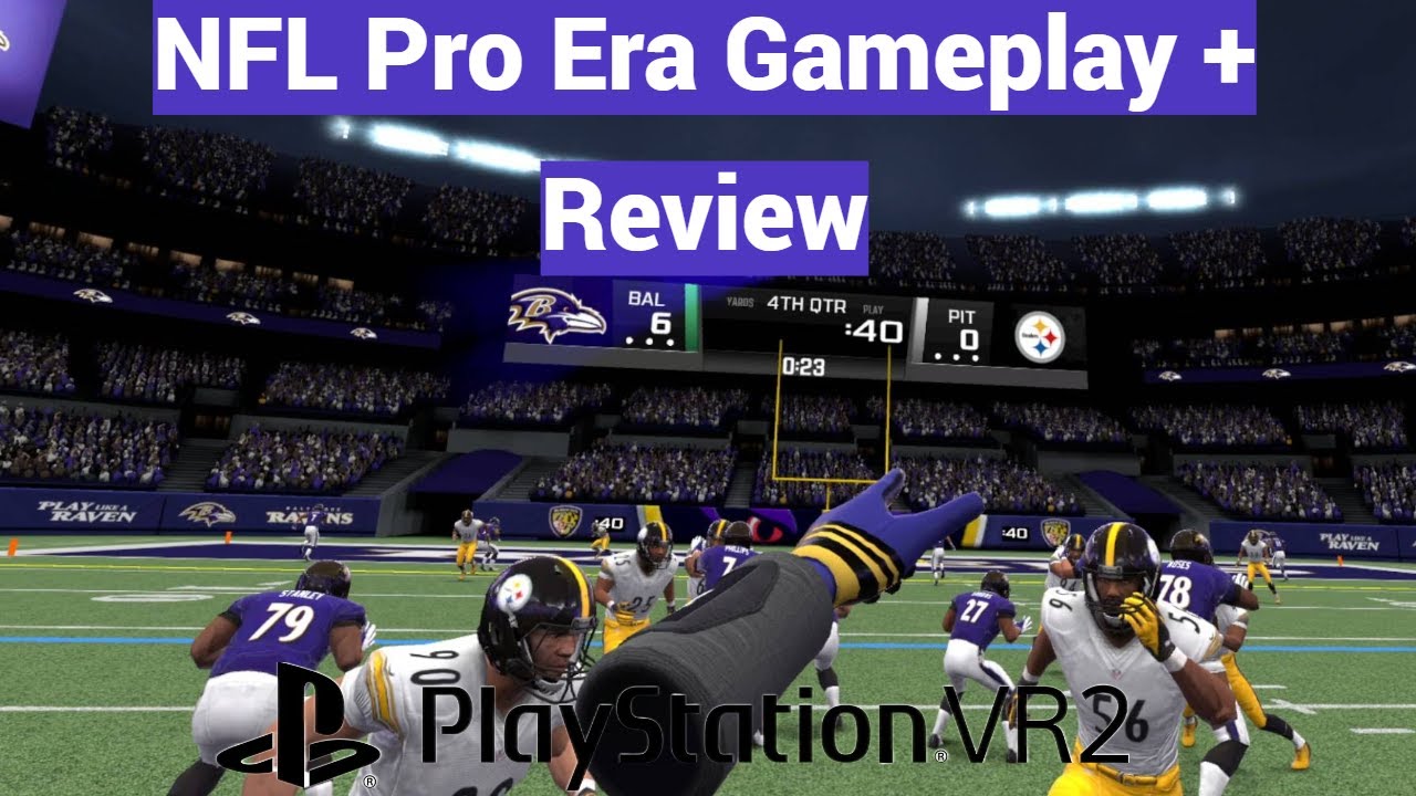 NFL Pro Era Gameplay + Review On PSVR2 - Is It Actually Better Then The Quest 2 Version?