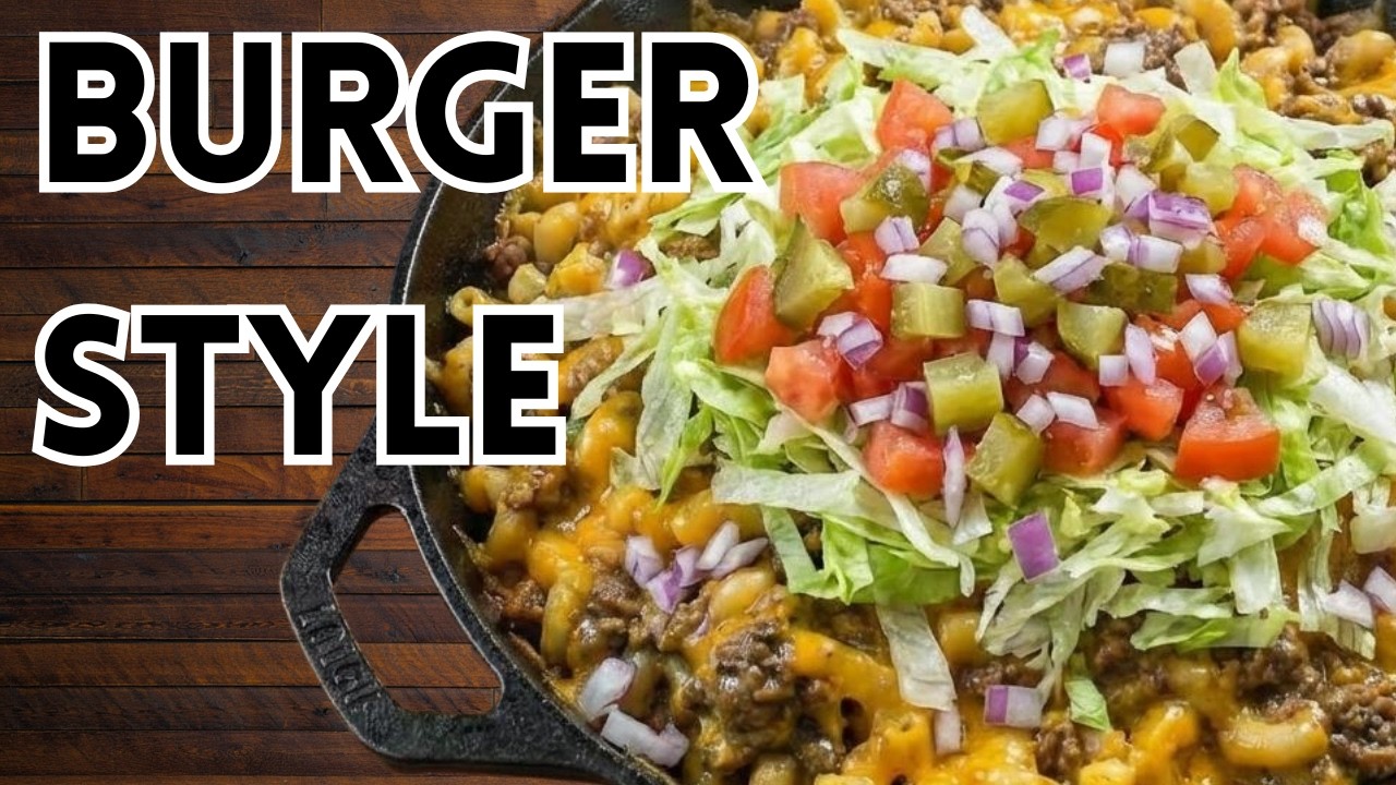 Better Than The Box: Homemade Hamburger Helper (Burger Style!)