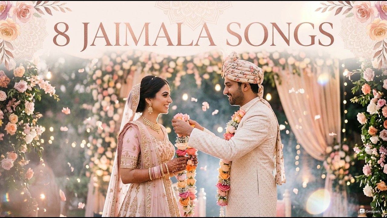 8 Jaimala songs for every Indian wedding #jaimala #jaimalasongs #indianweddings