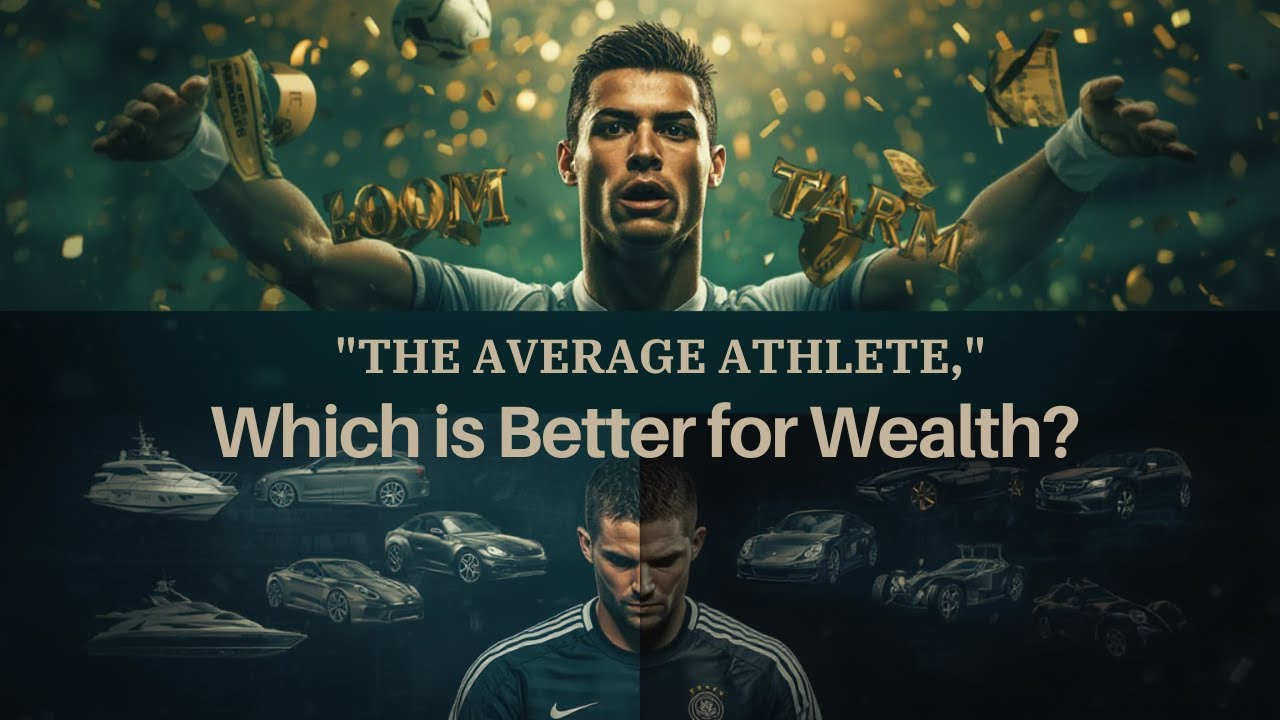 Cristiano Ronaldo's 100M Lifestyle vs The Average Athlete Which is Better for Wealth?