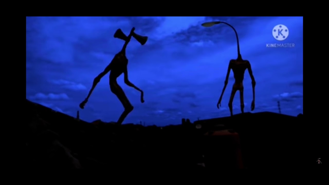 Siren head and light head dancing
