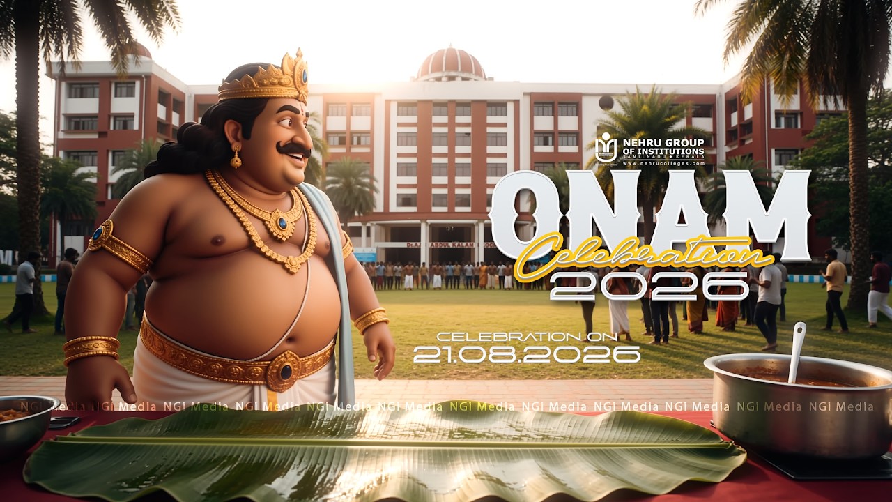 NGI ONAM 2026 🌸 | Grand Onam Celebration Promo | 21 August 2026 | Nehru Group of Institutions