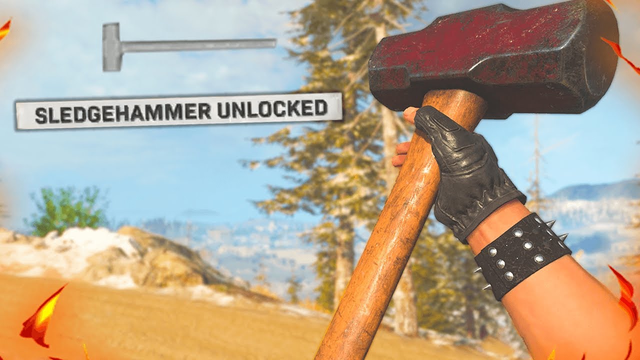 I FINALLY UNLOCKED THE SLEDGEHAMMER but it's just not it