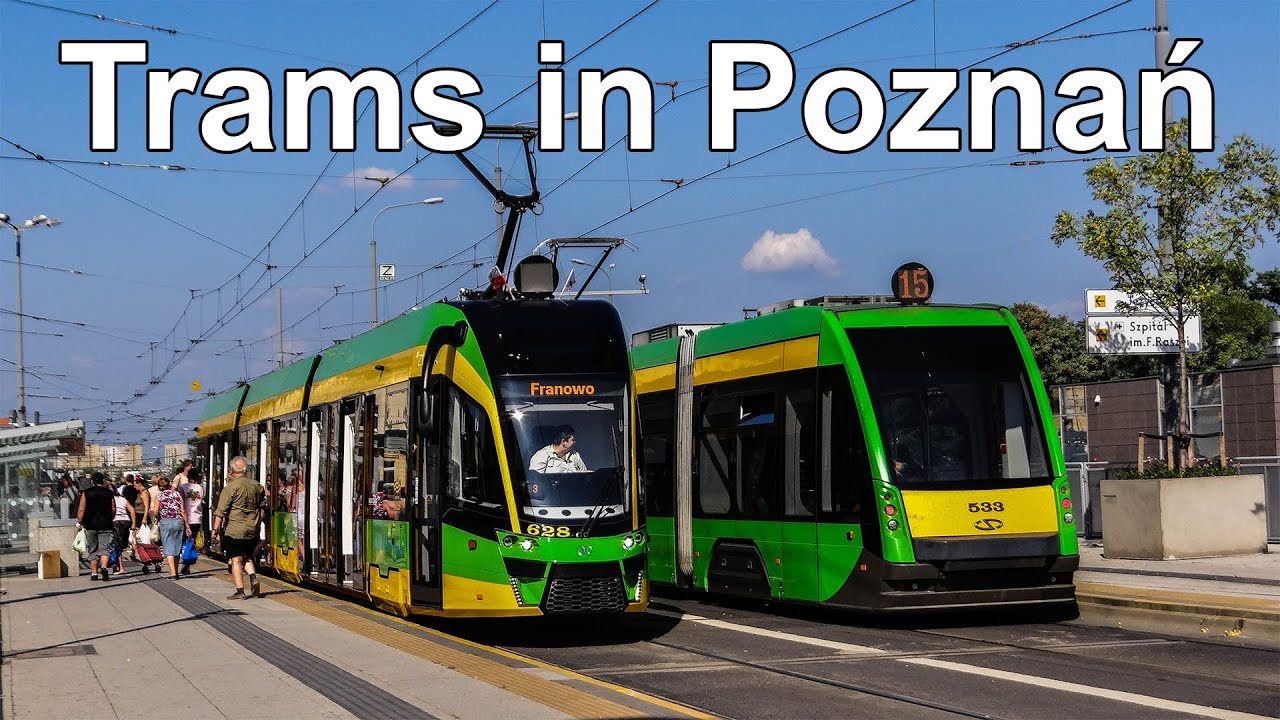 🇵🇱 Trams in Poznań - Tramwaje w Poznaniu (2019)