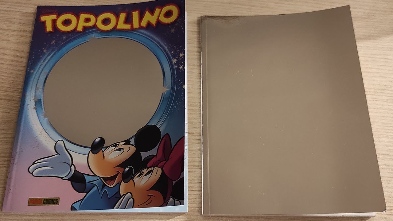 Il mistero del Topolino 3238... completamente a specchio!