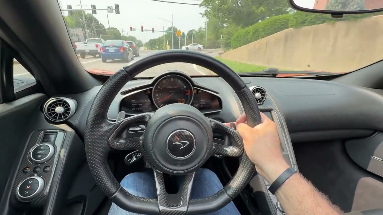 McLaren 650S Spider Driving POV