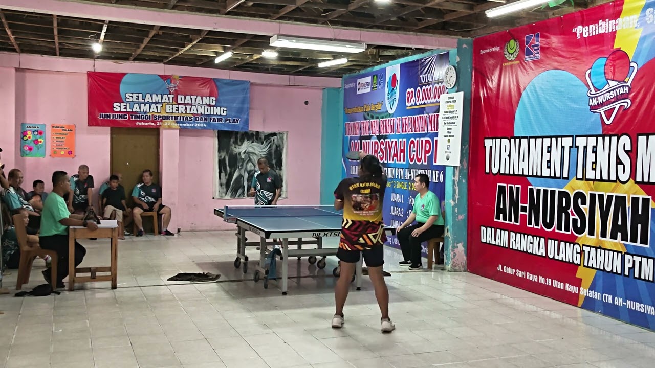 Fauzan ( Assalam ) VS Jhon  ( Annursiyah ) Partai Final Turnamen beregu Annursiyah cup 4 