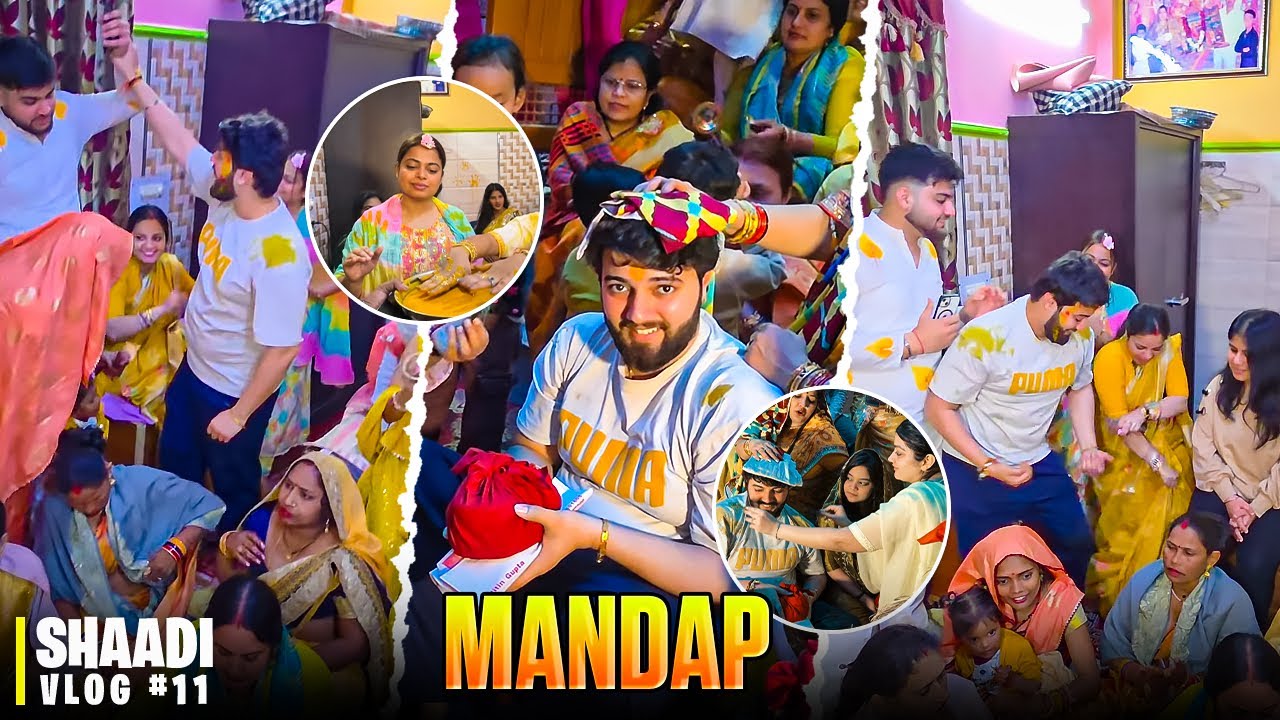 Finally Shaadi Ka Mandap Lag Gaya 😍🧿|| Shaadi Vlog #11