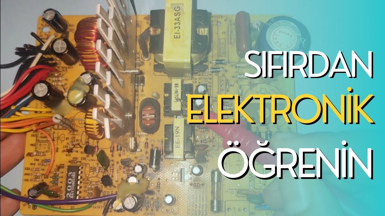⚡Sıfırdan Elektronik 🛠️Hurda PSU nasıl tamir edilir?