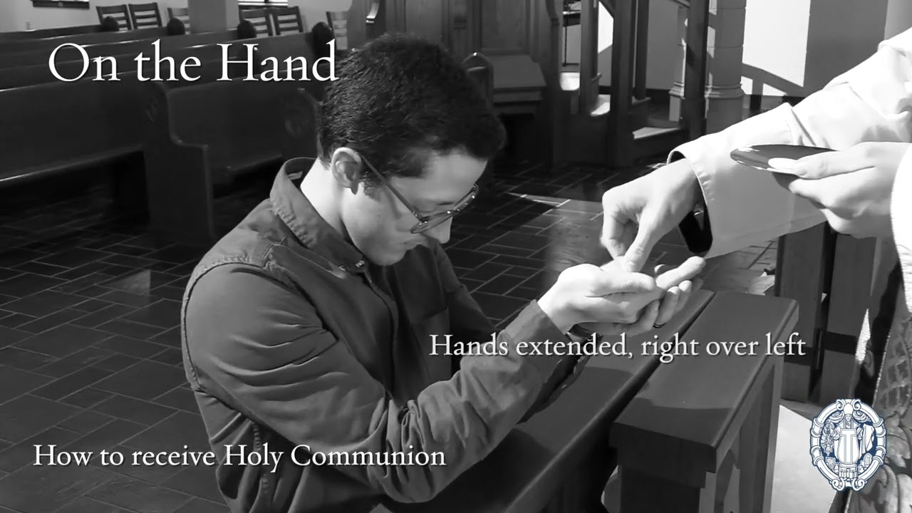 How to receive Holy Communion