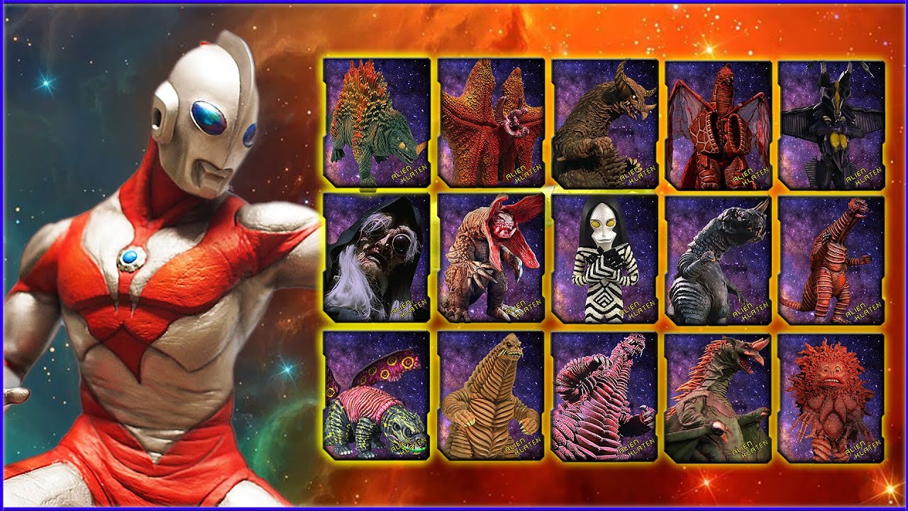 ULTRAMEN ALL KAIJU - Ultraman Powered