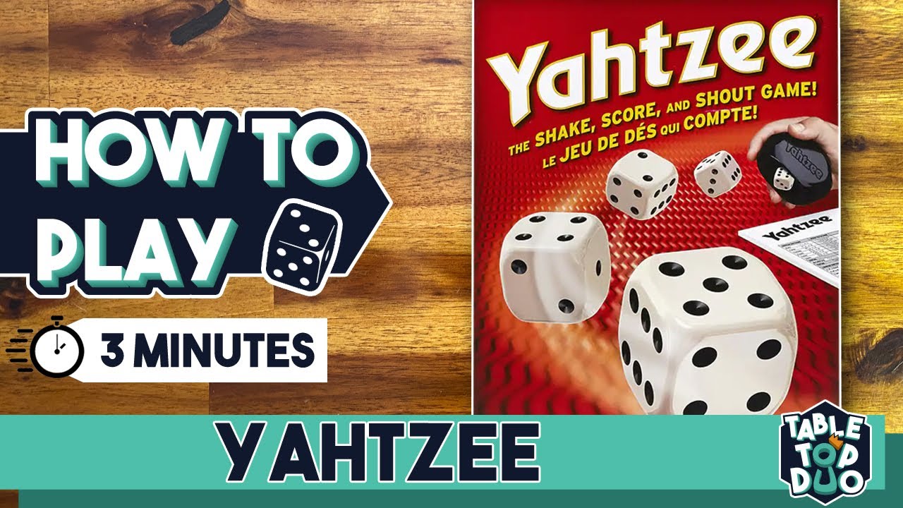 This is How You Can Play Yahtzee in 3 Minutes