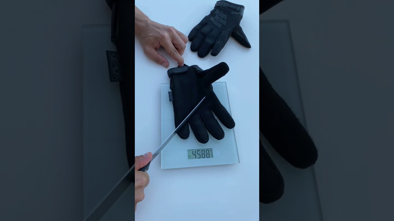 Cut proof gloves Mechanix CR5 #police #security #testing