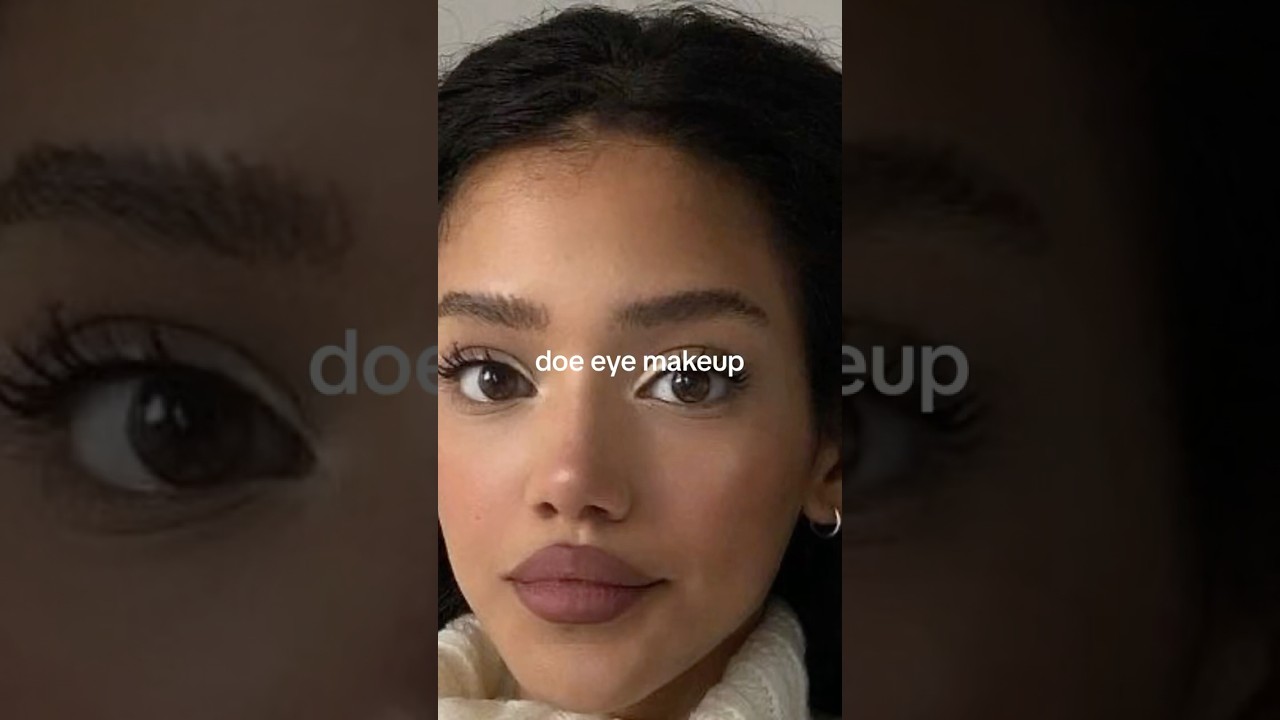 doe eyes makeup  #doeeyes #doeeyemakeuplook l #doeeyesmakeup #coquettemakeup audio: vi0letsf0rroses_