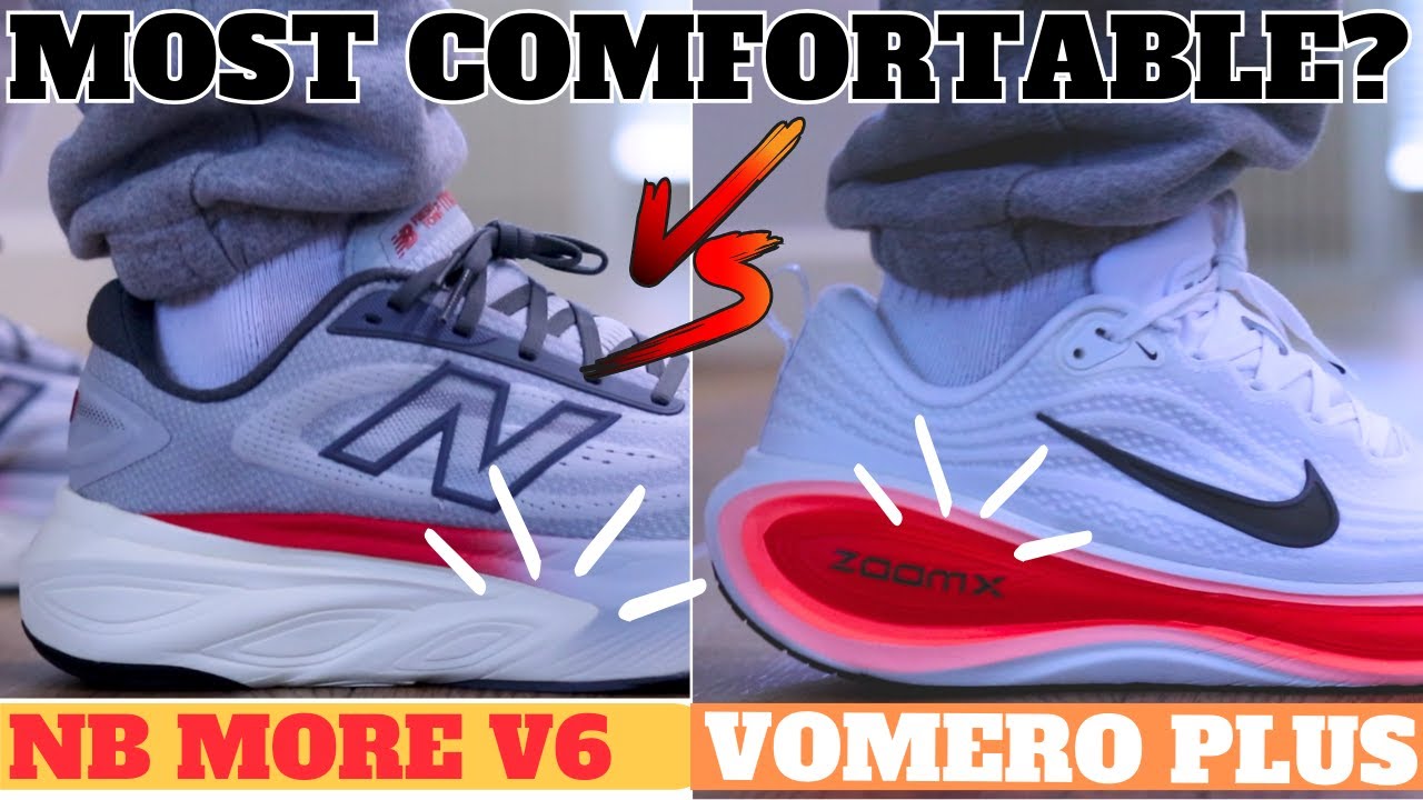Which Is MOST COMFORTABLE? Nike Vomero Plus vs New Balance Fresh Foam X More v6