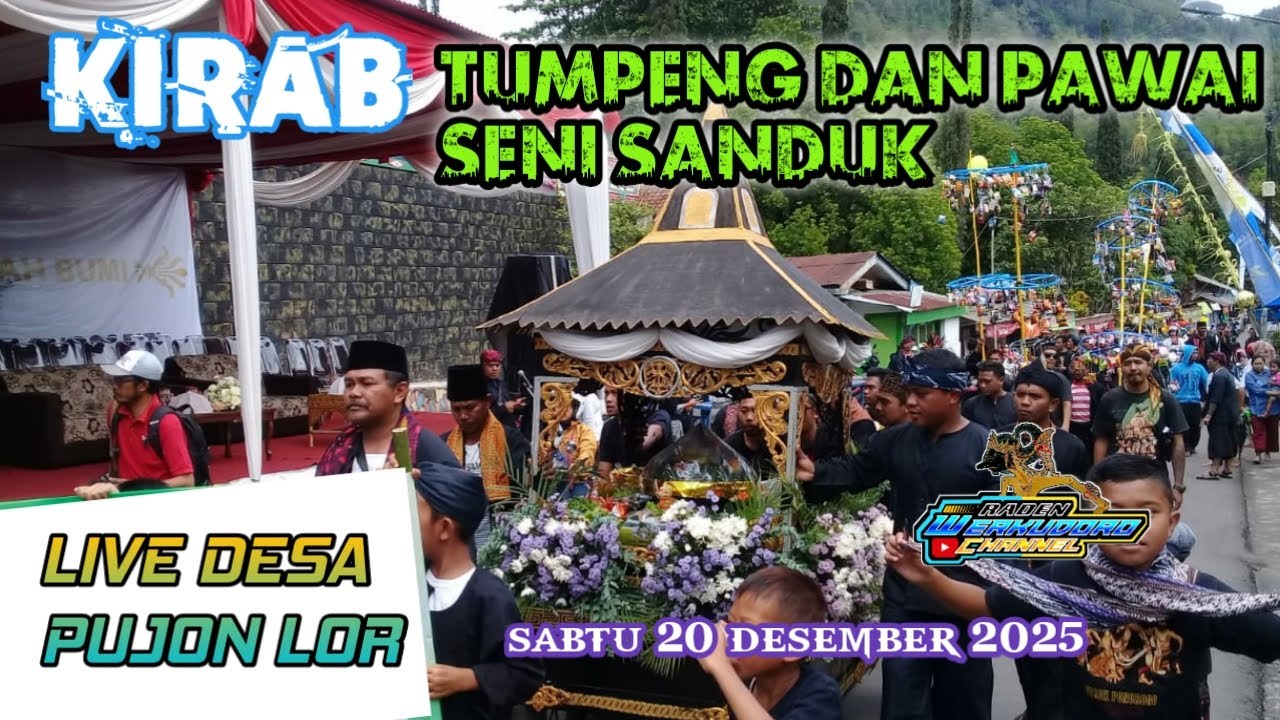 LIVE Ngarak tumpeng dan Sanduk desa pujon lor