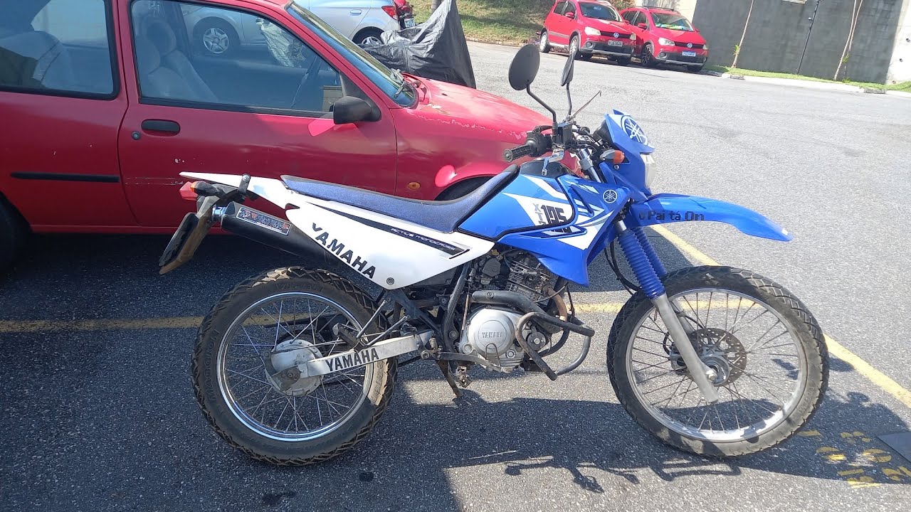Finalmente a XTZ 125 com suspensão da Dt200/Xt225