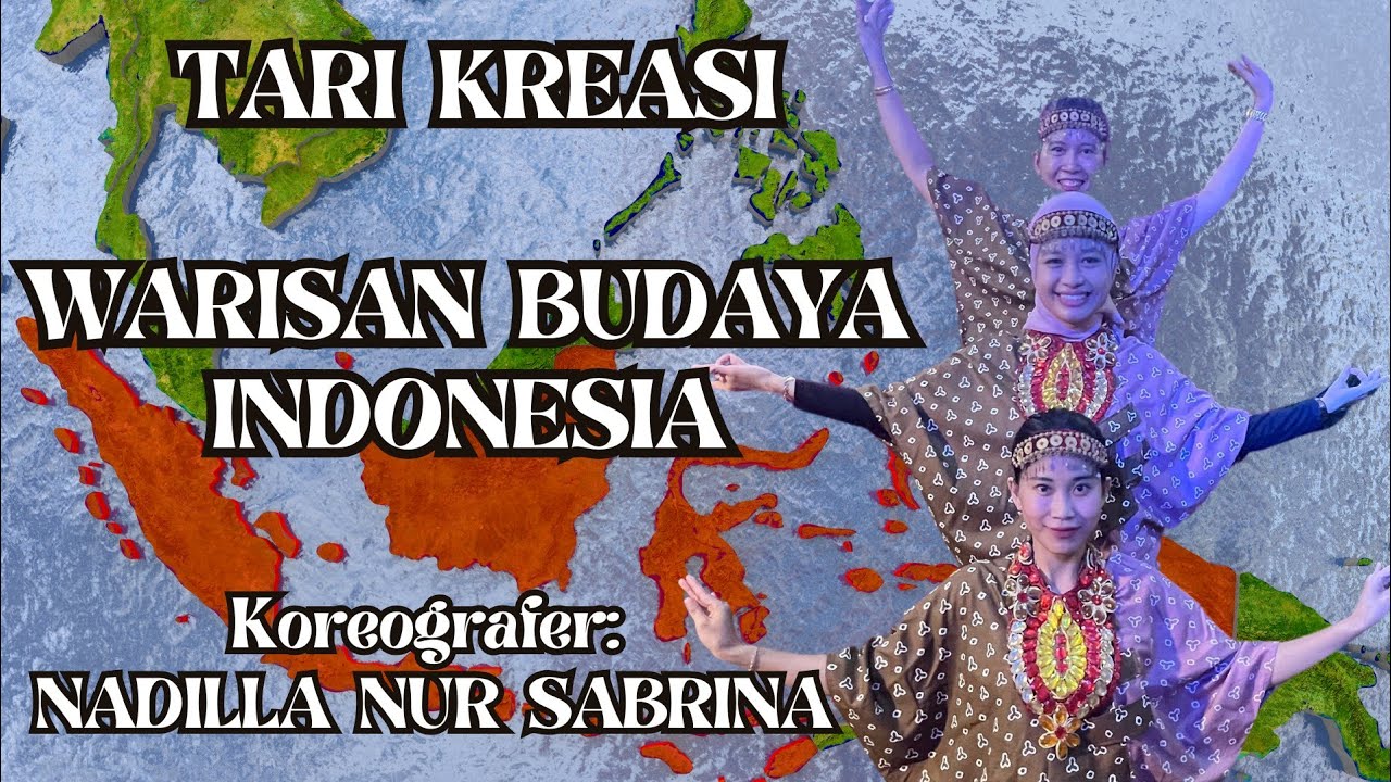 TARI KREASI WARISAN BUDAYA INDONESIA - Mudah untuk Anak Usia Dini #anaktk #tarikreasi #tarianaktk