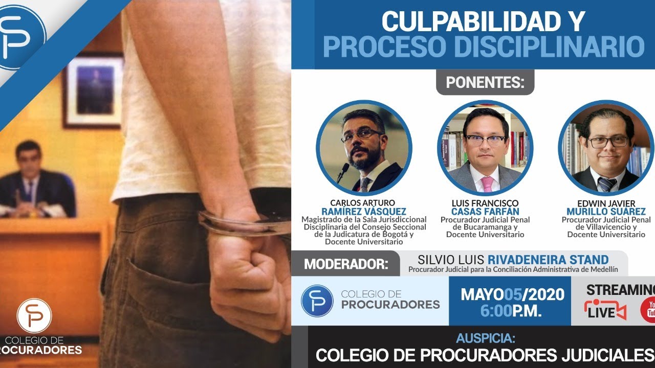 Culpalidad y proceso disciplinario