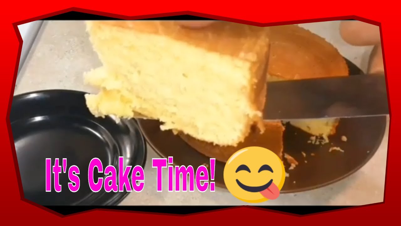 HOW TO MAKE SIMPLE VANILLA CAKE AT HOME/HOW TO MAKE VANILLA CAKE FROM SCRATCH EASY