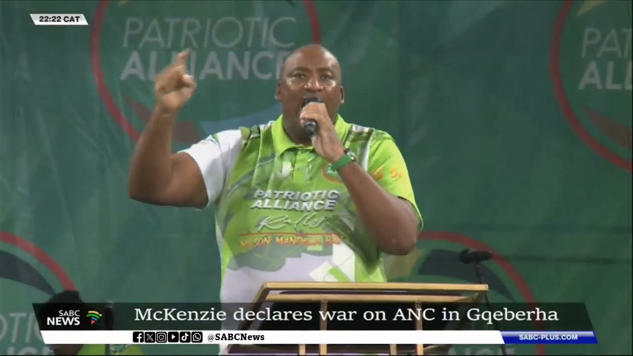 Patriotic Alliance rally I McKenzie declares war on ANC in Gqeberha