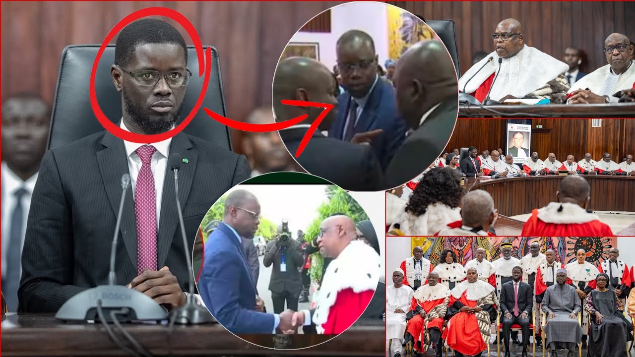 Renconte avec Les Magistrats😱Pdt Diomaye Faye a Ousmane Sonko le Regard...