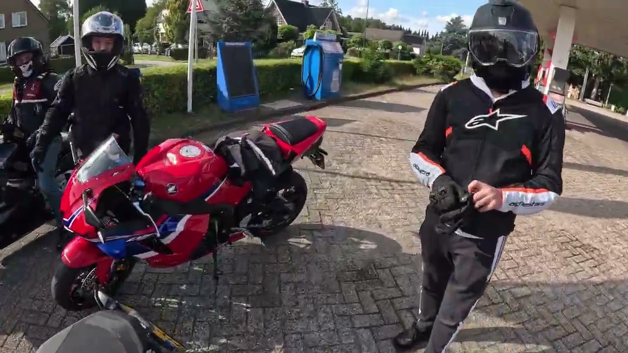 BOLUM 2 SON.Honda 600 RR  118 Km de  Rodaj dönemi. Hollanda’da 4 Motor Yolculuğu 🏍️ Kısa Maceralar. 