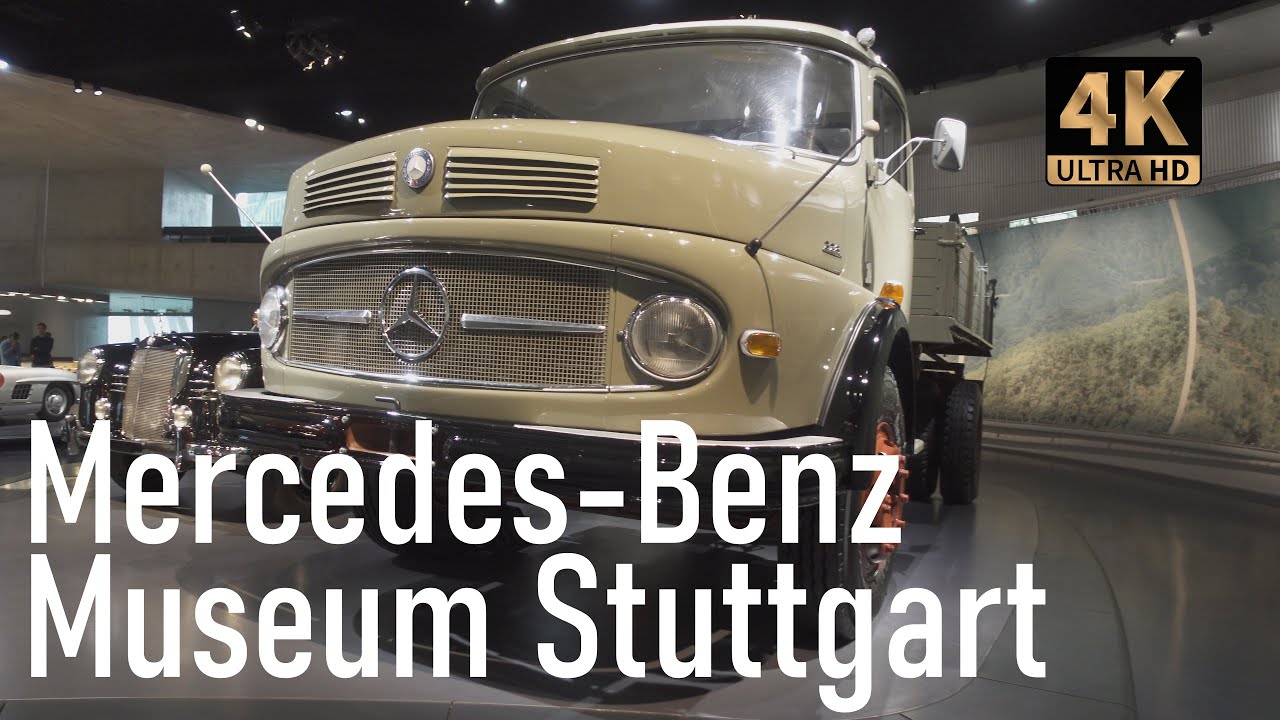 🚗 🚕 🚙 Rundgang im Daimler Benz Museum bei Stuttgart 🚌 🚎 🏎 🚓 - 2022 -  4k 🤩