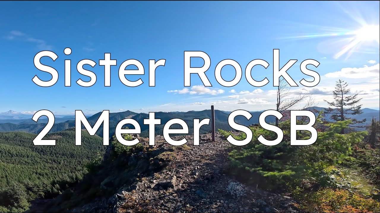 Sister Rocks 2 meter SSB with the IC-705 and Arrow Yagi